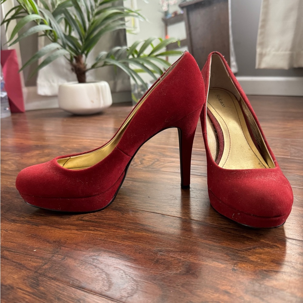 Burgundy Pumps